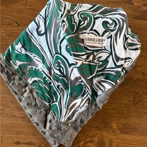 Carseat Canopy Green and Gray Kids carseat cover